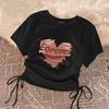 Summer Girls' Solid Color T-shirts Short-sleeve Tops for Kids Summer Children Tees Teenager Blouse Baby Outfits Clothing