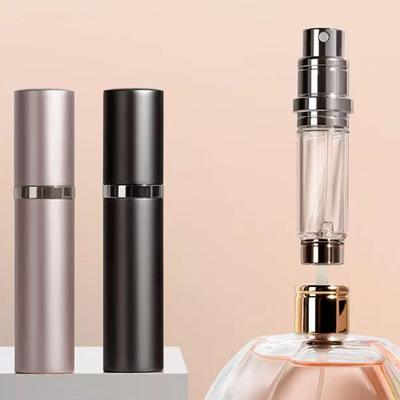 Cep Boy Atomizer Parfüm Dağıtıcı Sprey Pompası Alttan Doldur Seyahat Temelleri