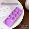 1Pcs Acrylic Nail Art Palette Waterproof False Nail Tips Color Mixing Pallet Salon Manicure Supplies