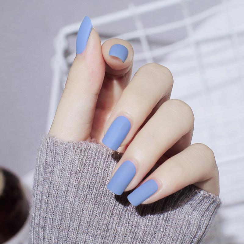 Fog Matte Nail Polish Lasting Non Peelable Scrub Colorless Transparent Bake Free Nail Enamel