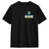 Men's T-Shirts Ukraine Ukrainian Kiew Trysub Flag Casual Cotton Tee Shirt Short Sleeve T Shirt Crewneck Tops Graphic Printed