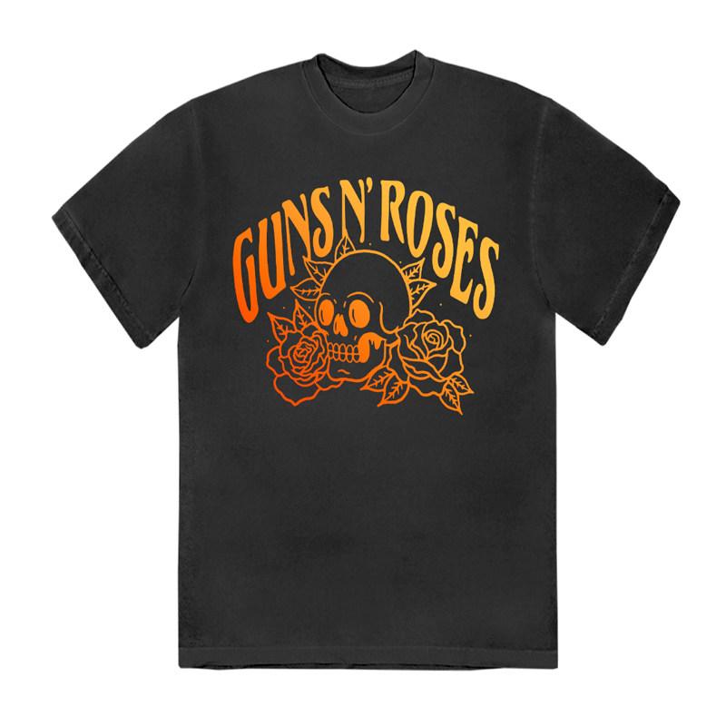 Pop 2026 Neues Design GUNS N ROSES Band Herren Retro Locker Ärmeliges T-Shirt