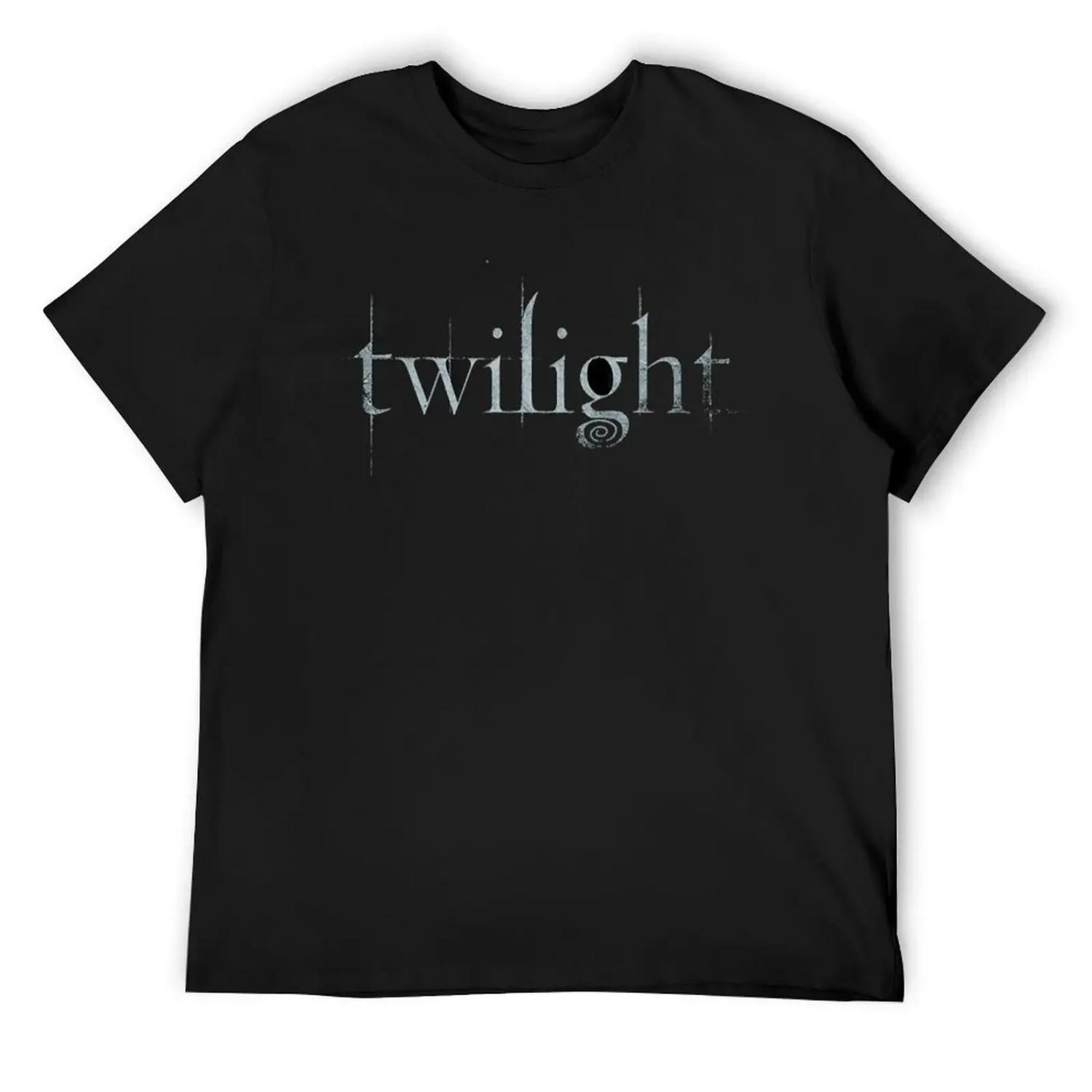 twilight T-Shirt street wear funny gifts baggy shirts black t shirts for men S