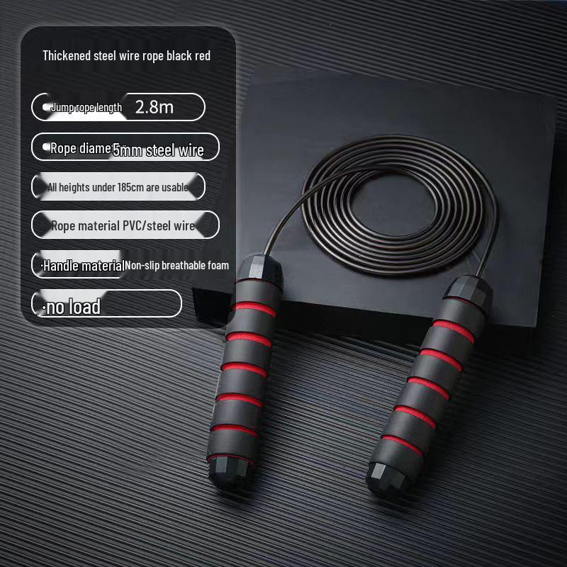 Weighted Steel Jump Rope for Fitness and Professional Training