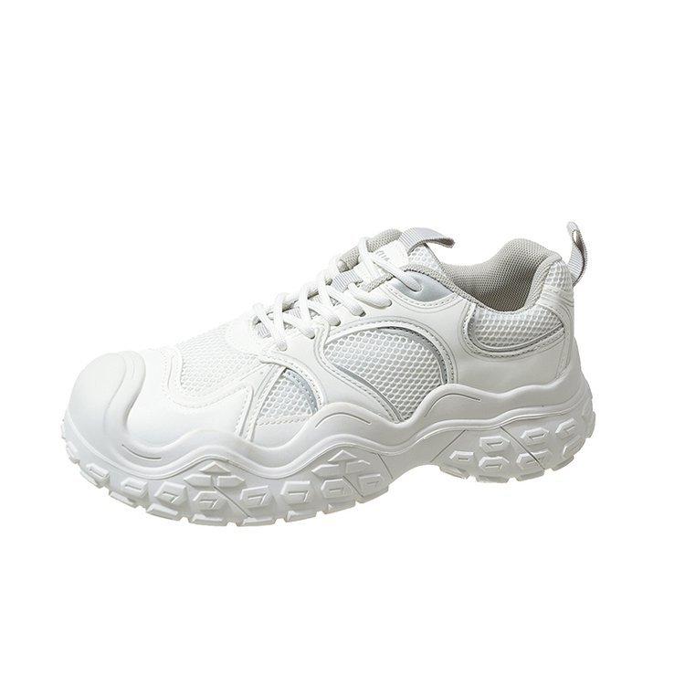 

Ziyan leather single shoes women s 2025 spring new big head ugly cute shoes versatile casual sports shoes platform dad shoes 35 белый