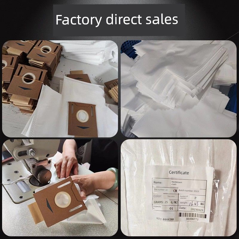 Applicable to Ecovacs Sweeping Robot T8/T9/X1/T10omni/T20 Dust Collection Bag Dust Bag Garbage Bag Accessories