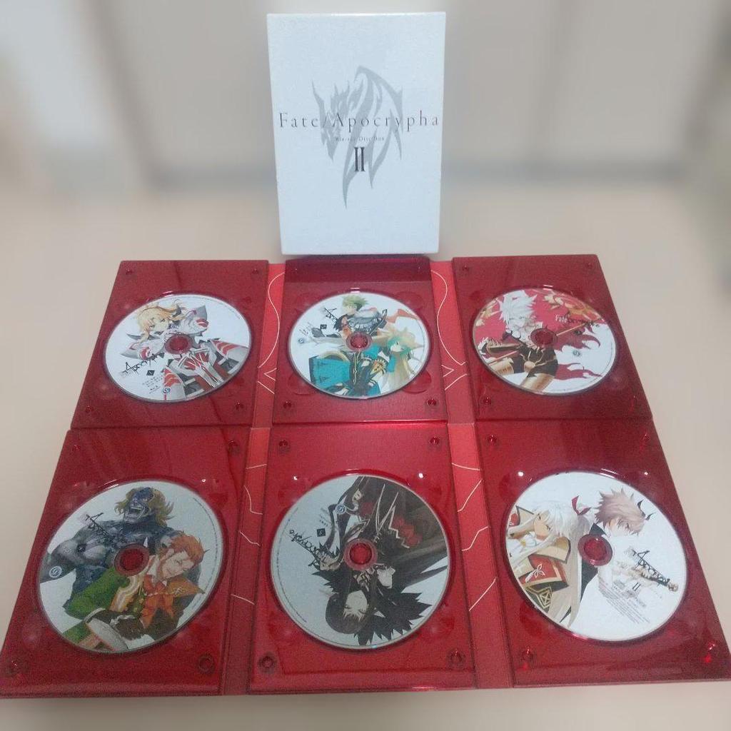 [USED] Fate/Apocrypha Limited Edition Blu-ray I, II