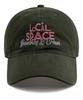 Bichiseuaenkeulim Local Space Cotton Ball Cap-Khaki