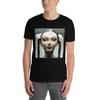 Alien Girl Creepy Horror Short-Sleeve Unisex T-Shirt