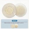1 Pair Soft Invisible Adhesive Chest Paste Reusable Breathable Lift Up Bra Pads for Bridal Wedding Events