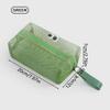 Large Capacity Cute Zipper Pouch Transparent Cartoon Toiletries Organizer  Washing