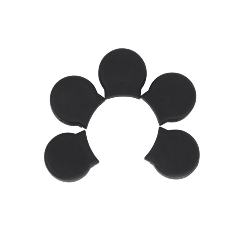 5Pcs Soft Rubber Clarinet Thumb Rest Pad Universal Thumb Cushions Protectors