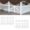 25Pcs/set Fence Panel Clips Fence Panel Wedges to Stop Fence Panels Rattling Fence Wedges to Stop Banging Panels