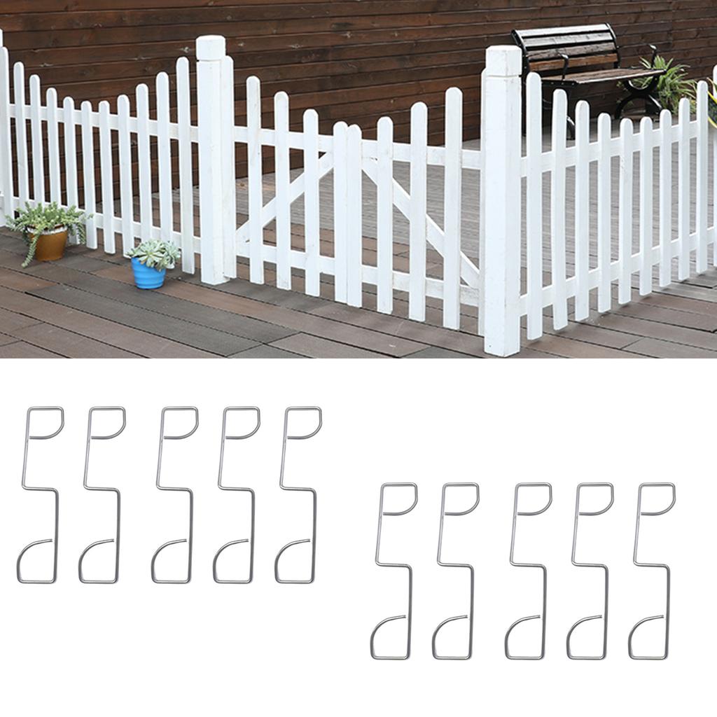 25Pcs/set Fence Panel Clips Fence Panel Wedges to Stop Fence Panels Rattling Fence Wedges to Stop Banging Panels
