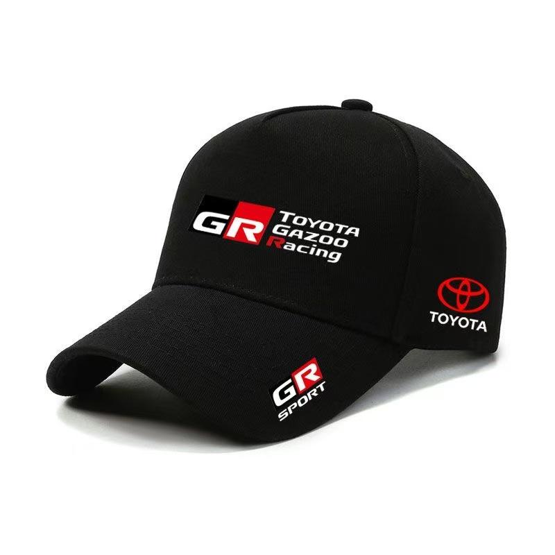 Neu aufgerüstete reine Baumwolle Toyota Racing Team GTR Rennkappe, Le Mans Herren- und Damen-Baseballkappe, Sonnenschutz für Outdoor-Radfahren