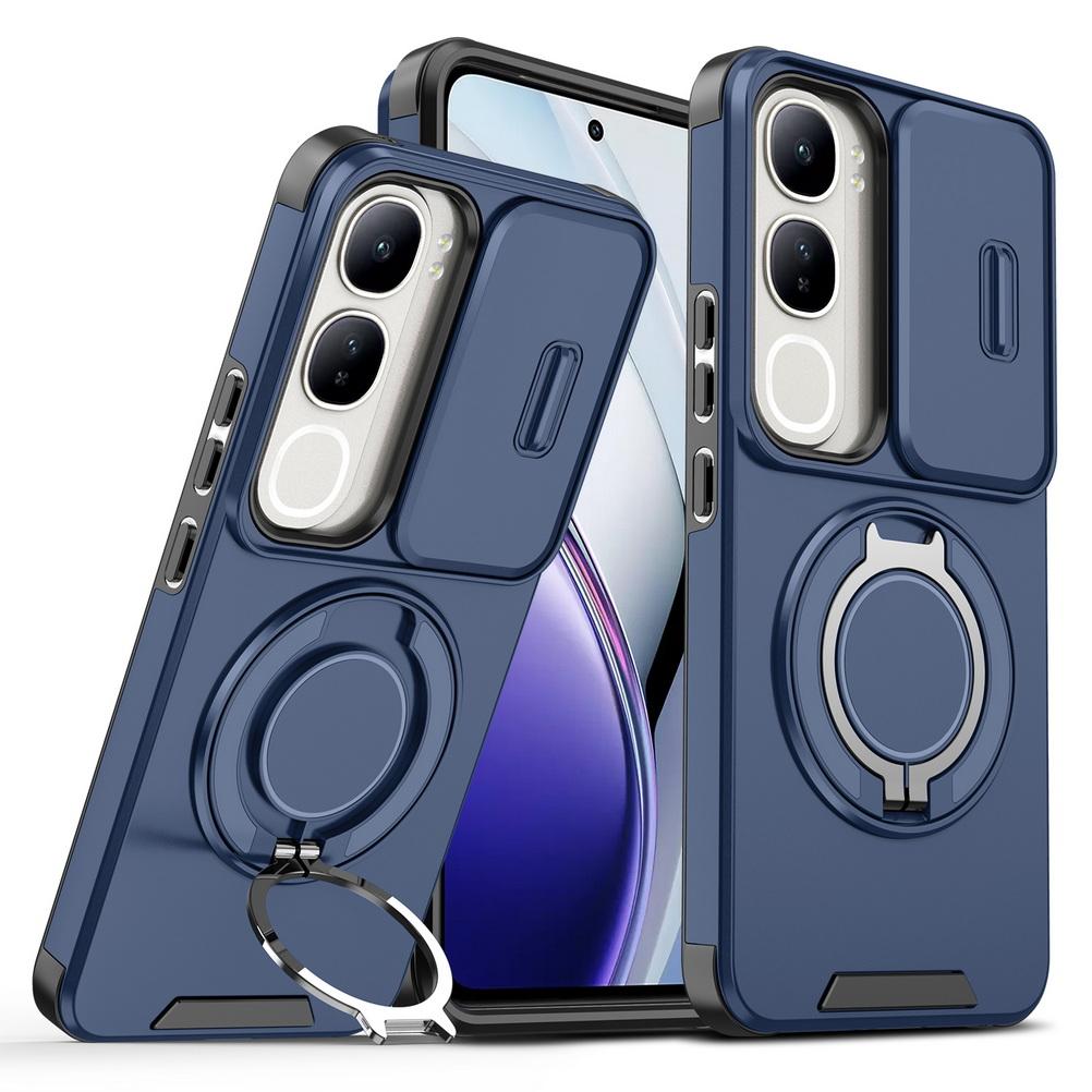 Protection Coulissante d'Appareil Photo Coque de Téléphone pour VIVO V40 Lite vivo v40 Pro VIVOV S19 Pro Support Métallique Housse Robuste