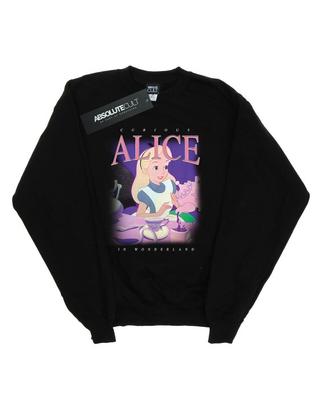 Womens/Ladies Alice In Wonderland Montage Sweatshirt