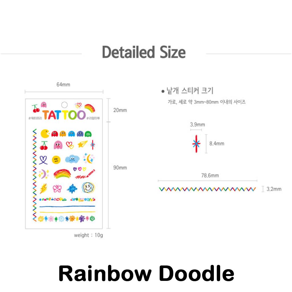Petit Fancy Tattoo Sticker (23 Options)