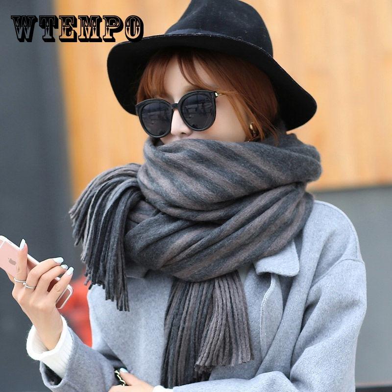 

Женщины Шарф Теплый Зимний Кашемир Шарфы Шея Шали для Леди Женщина Фулард Пашмина Бандана