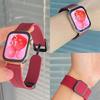 Versatile Silicone Watch Strap with Magnet Stylish Magnetic Silicone Band Sweat Resistant Watch Band for Watch Fit3