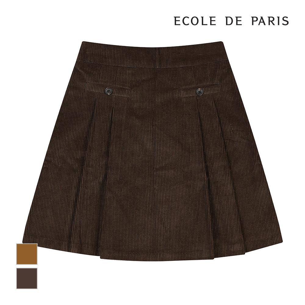ECOLEDEPARIS Corduroy Skirt_Rb2Zwsb030Z
