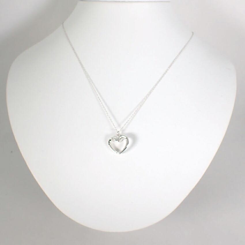 [Used] TIFFANY/Tiffany 925 Tenderness Heart Pendant/Necklace/g493-55