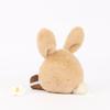 Rabbit Playful Bunny Plush Toy With Smiling Long Ears Rabbit Desktop Decoration Ornament