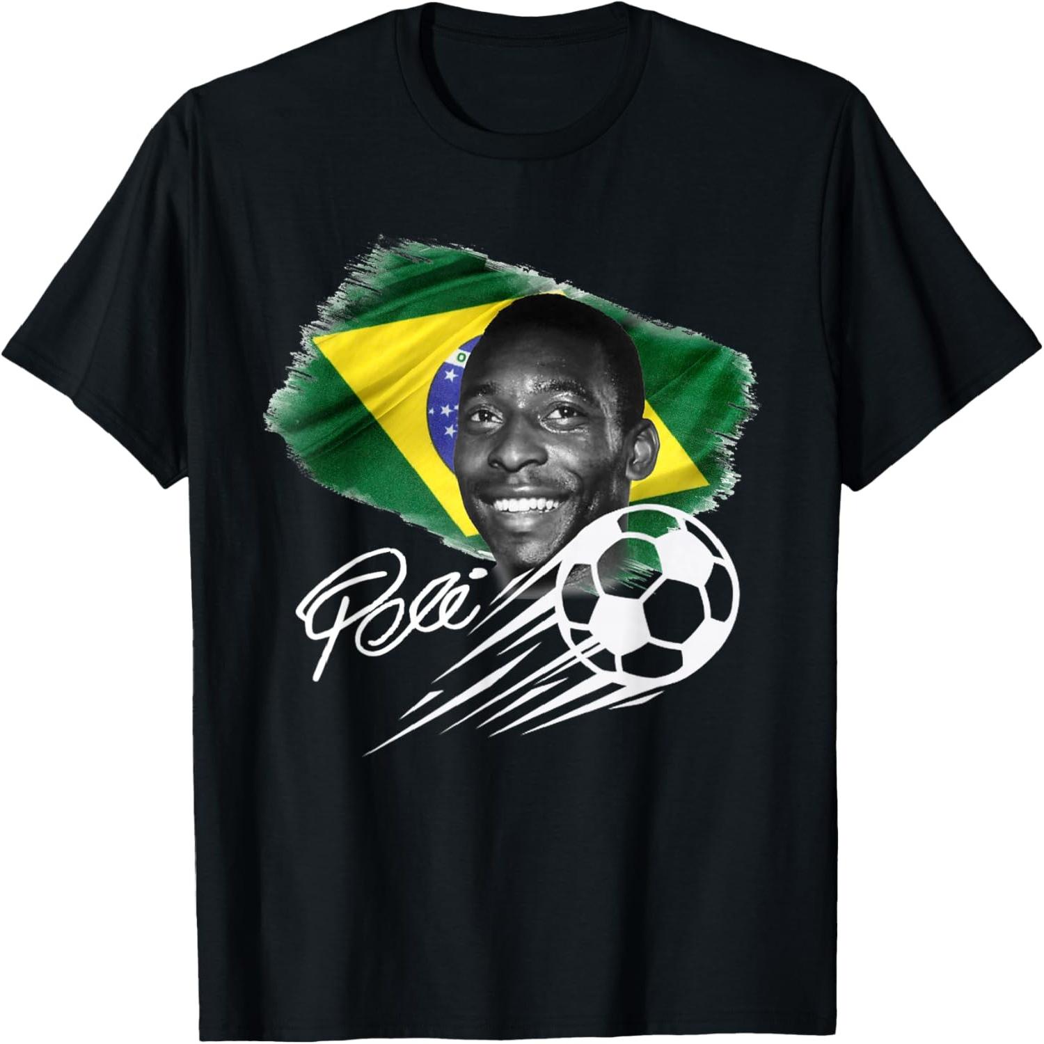 Pele_Brasil_007 T-Shirt S разноцветный