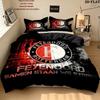 Feyenoord Rotterdam Pattern Bedding Home Decoration Birthday Gift ( 1 duvet cover + 2 pillowcase, without core),fan merchandise.