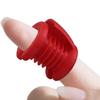 Yarn Guide Ring Knitting Thimble Tool Crochet Finger Guard Plastic Yarn Knitting Finger Protector for  Weaving  Crocheting