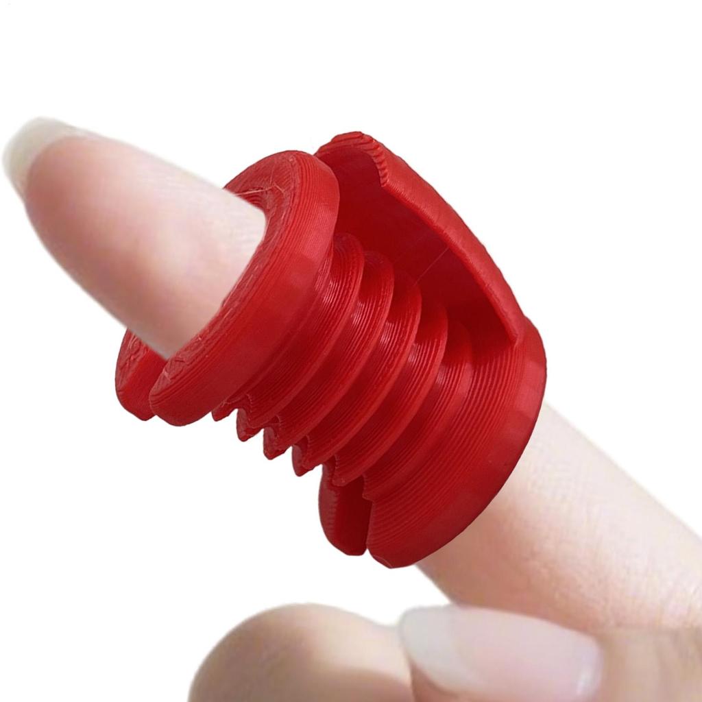 Yarn Guide Ring Knitting Thimble Tool Crochet Finger Guard Plastic Yarn Knitting Finger Protector for  Weaving  Crocheting