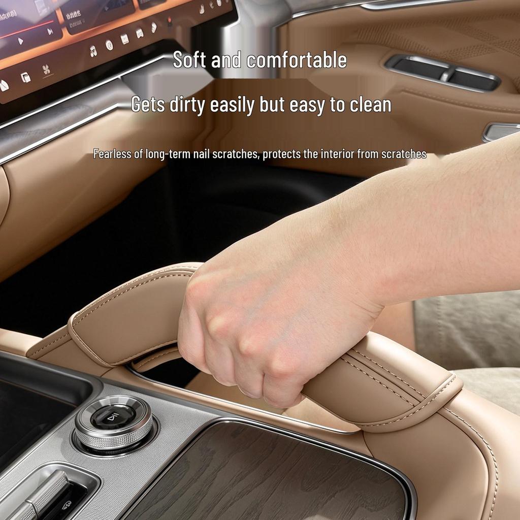 Zeekr 8X Center Console Handle Sleeve: Non-Slip, Sweat-Proof Armrest Cover for Interior Protection