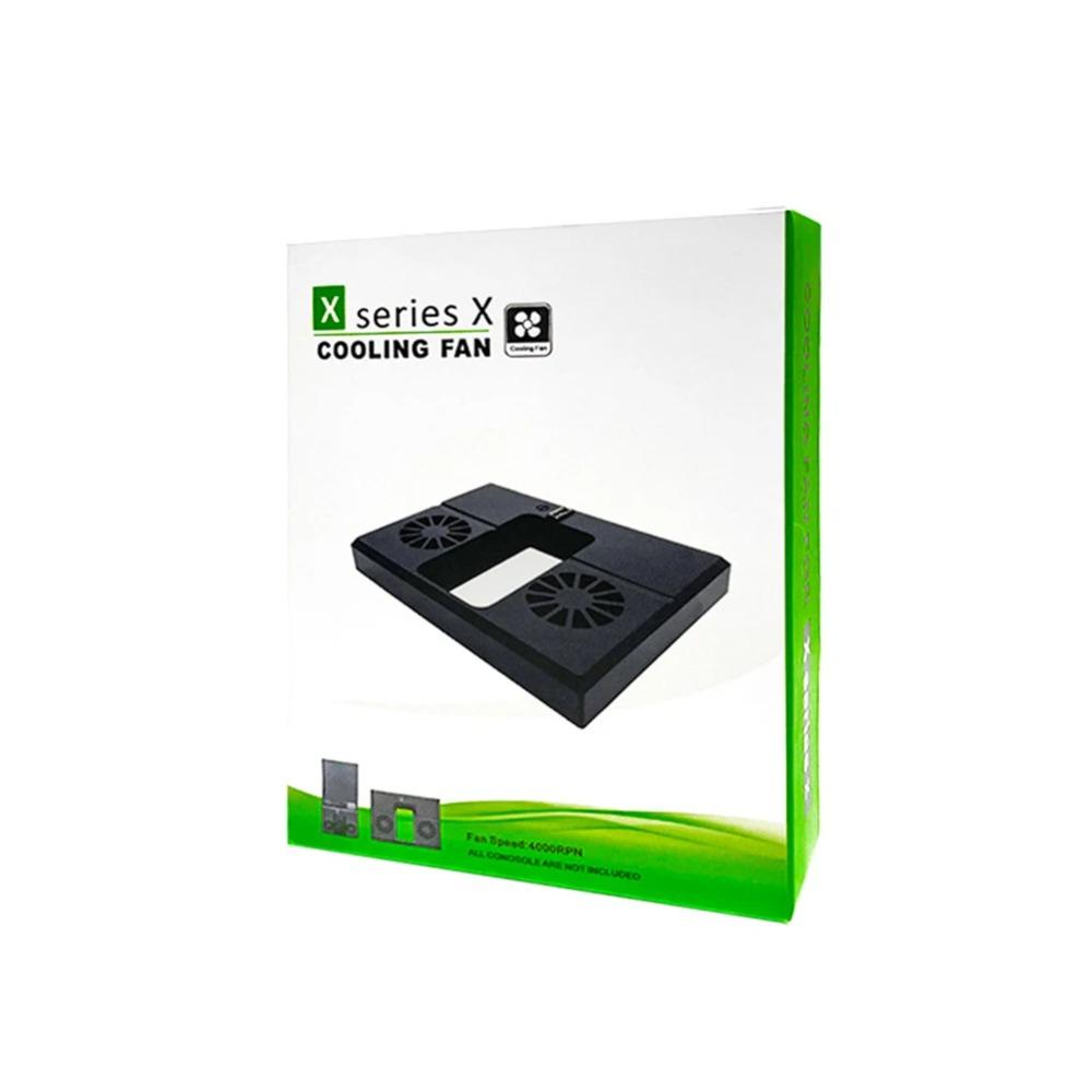 Ventilador de refrigeración para consola alimentado por USB para XBOX Series X Montaje lateral Refrigerador Radiador