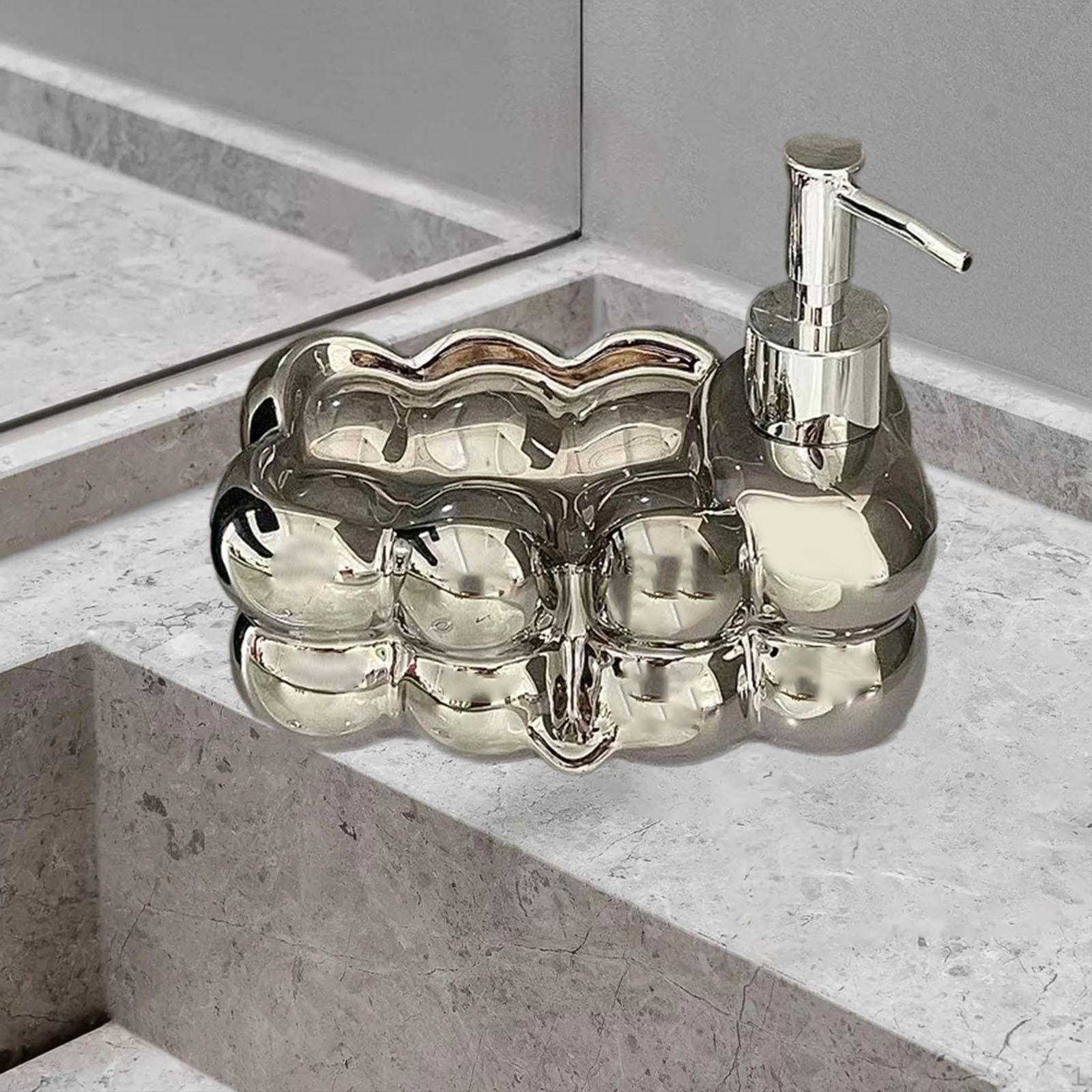 

Дренажный держатель для мыла для кухни и ванной комнаты SIlver