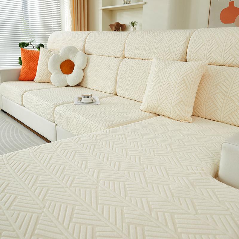 1Pc Sofa Slipcover Nonslip Stretch Sofa Cover Couch Cover For Bedroom Office Living Room Furniture Protector Home Decor