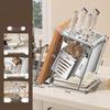 ZISIZ Multi-functional Stainless Steel Kitchen Knife Holder