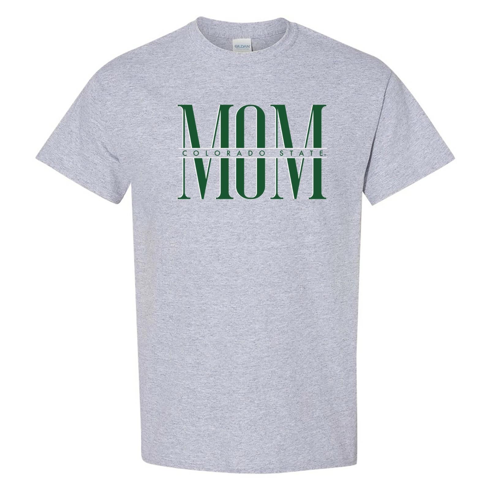 Colorado State Rams Classic Mom T-Shirt - Sport Grey M