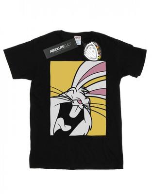 Womens/Ladies Bugs Bunny Laughing Cotton Boyfriend T-Shirt