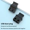 5/10Pcs Type-A Usb Port Plug With Handle Anti-Dust Cover For Laptop Computer Socket Cap Unused Interface Anti-Dust Plug