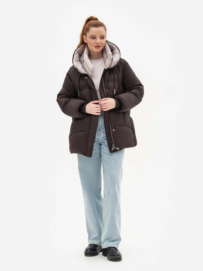 Winter Jacket BatterFlei 2573 42 Chocolate