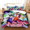 3D Digital Printing Three-Piece Set, Animation Monkey King Series, Quilt Cover, Pillowcase, Bed Sheet