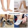 5 Pairs Gel Heel Sleeves, Breathable Silicone Heel Socks Protectors To Repair Dry Cracked Heel and Reduce Pains