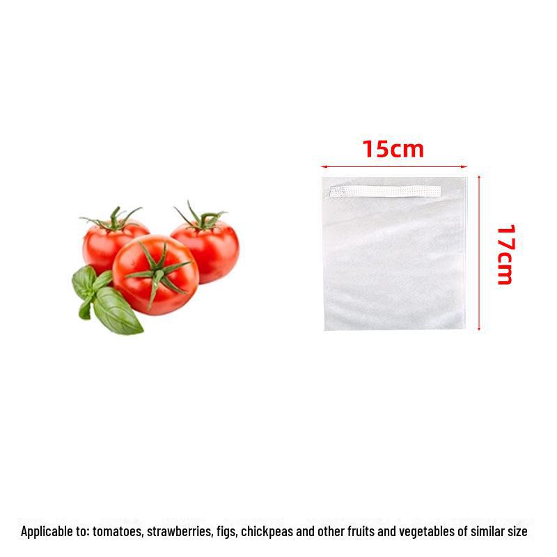 Non-Woven Outdoor Fruit Protection Bags for Grapes, Bitter Melon & Loofah - Anti-Fruit Fly