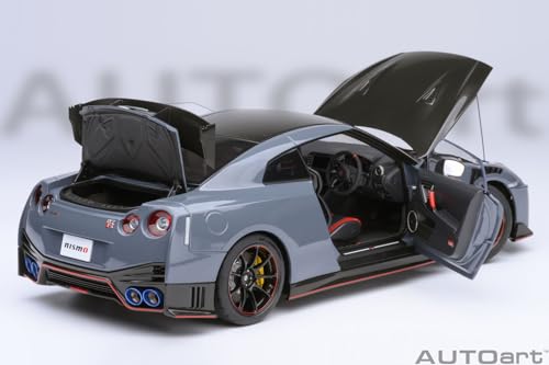 AUTOart 1/18 Scale Nissan GT-R (R35) Nismo Special Edition NISMO Stealth Gray Finished Product