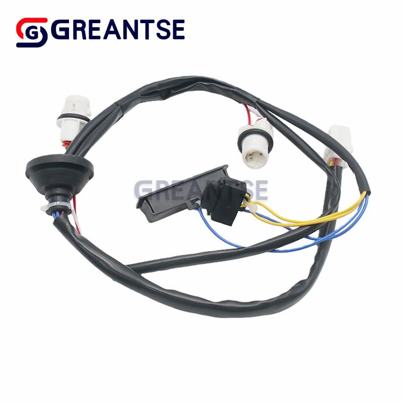 25380-JG01A Rear Trunk Handle Outside Release Opening Button Boot Assy Tailgate For Nissan X-trail T31 25380JG01A