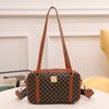 Women's Bag New Fashion Printed Shoulder Strap Crossbody Small Square Bag Simple Portable Shoulder Bag One Piece