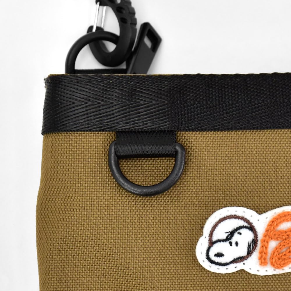 Shoulder Bag Sacoche Mini Bag Smartphone Shoulder Logo Simple 2way Water Repellent Environmentally Friendly Fabric for Commuting To School or