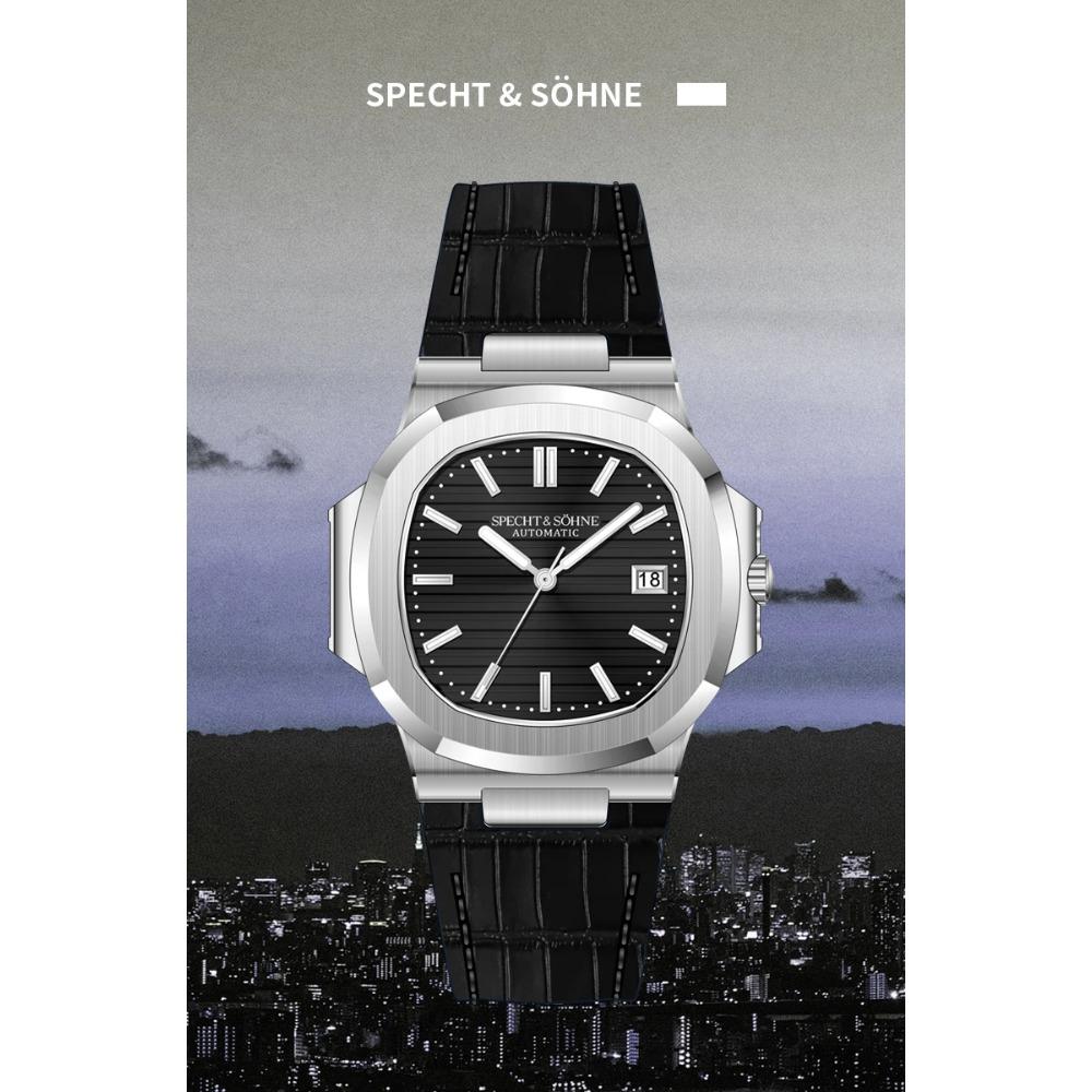 Dropshipping 2025 Hot Selling Wrist Watches For Men Specht&Sohne Automatic Watches Japan Mechanical Watch Relogio Masculino 42mm