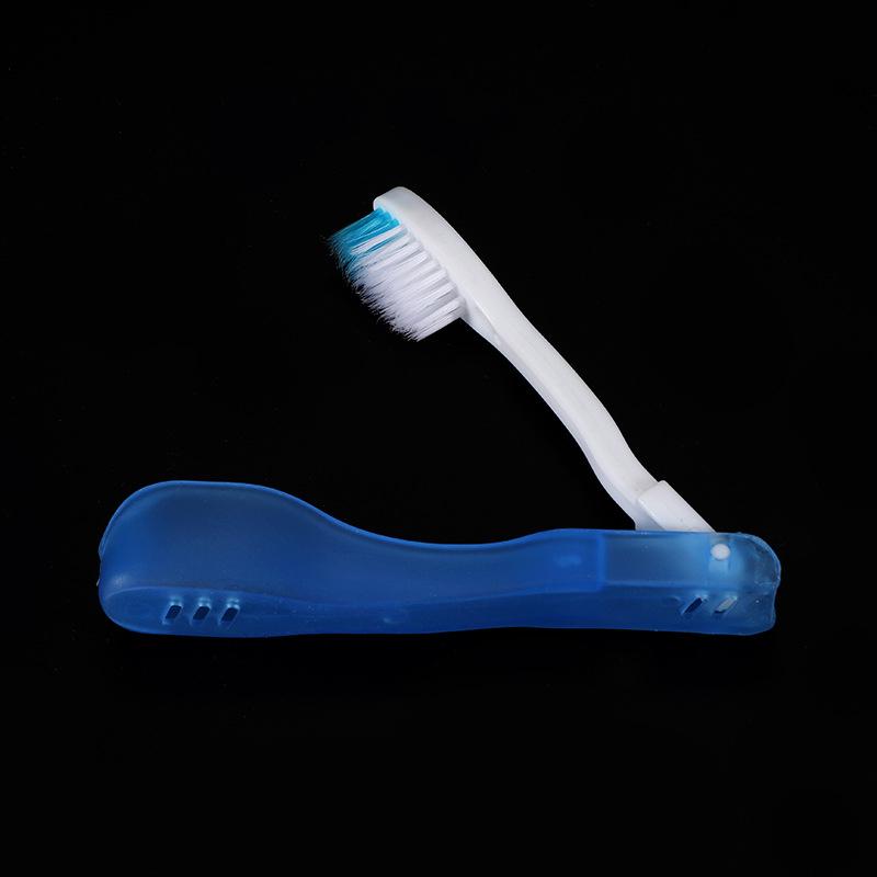 Hygiene Oral Portable Disposable Camping Tooth Brush Folding Toothbrush And Comb Travel Kit