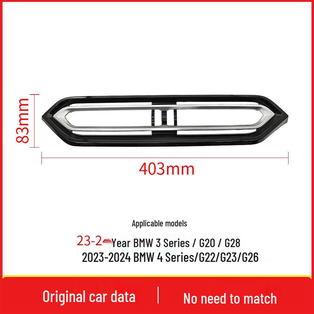 Fits BMW 2, 3, 4 Series (G20, G22, G26, G42) AC Vent Frame & Grille Panel.